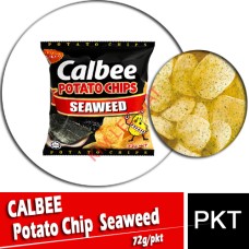 Potato Chip, CALBEE 72g (Seaweed)